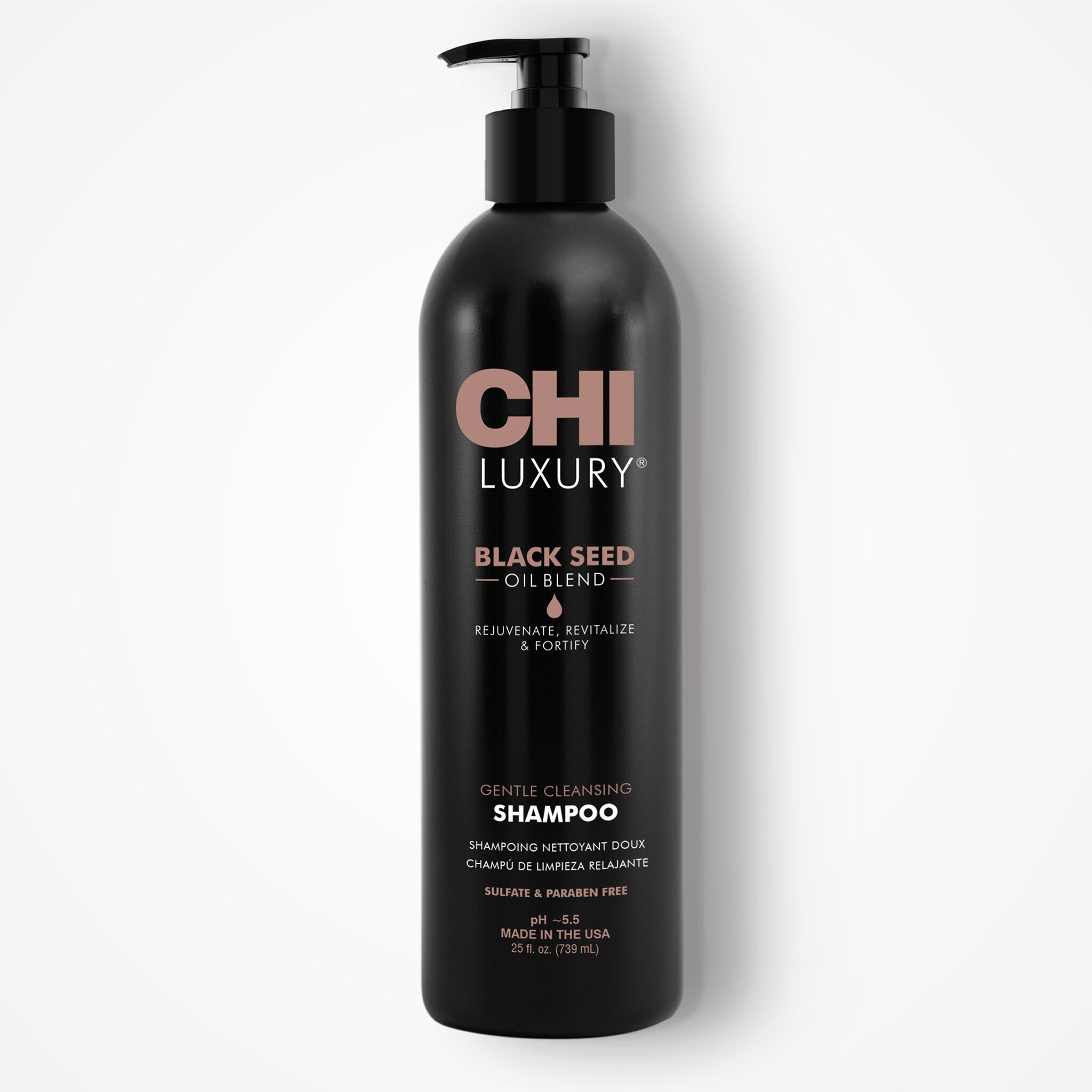 CHI Luxury Black Seed Oil Blend Gentle Cleansing Shampoo 25 oz